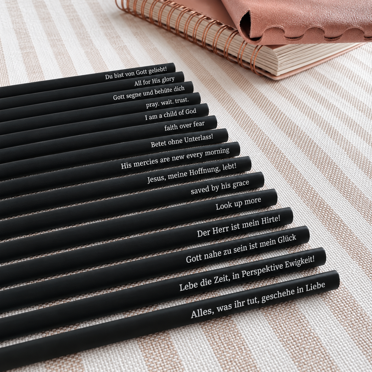 Bleistift mit christlichem Schriftzug - christliche Geschenkidee
