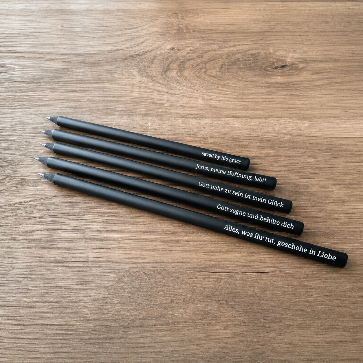 Bleistift mit christlichem Schriftzug - christliche Geschenkidee