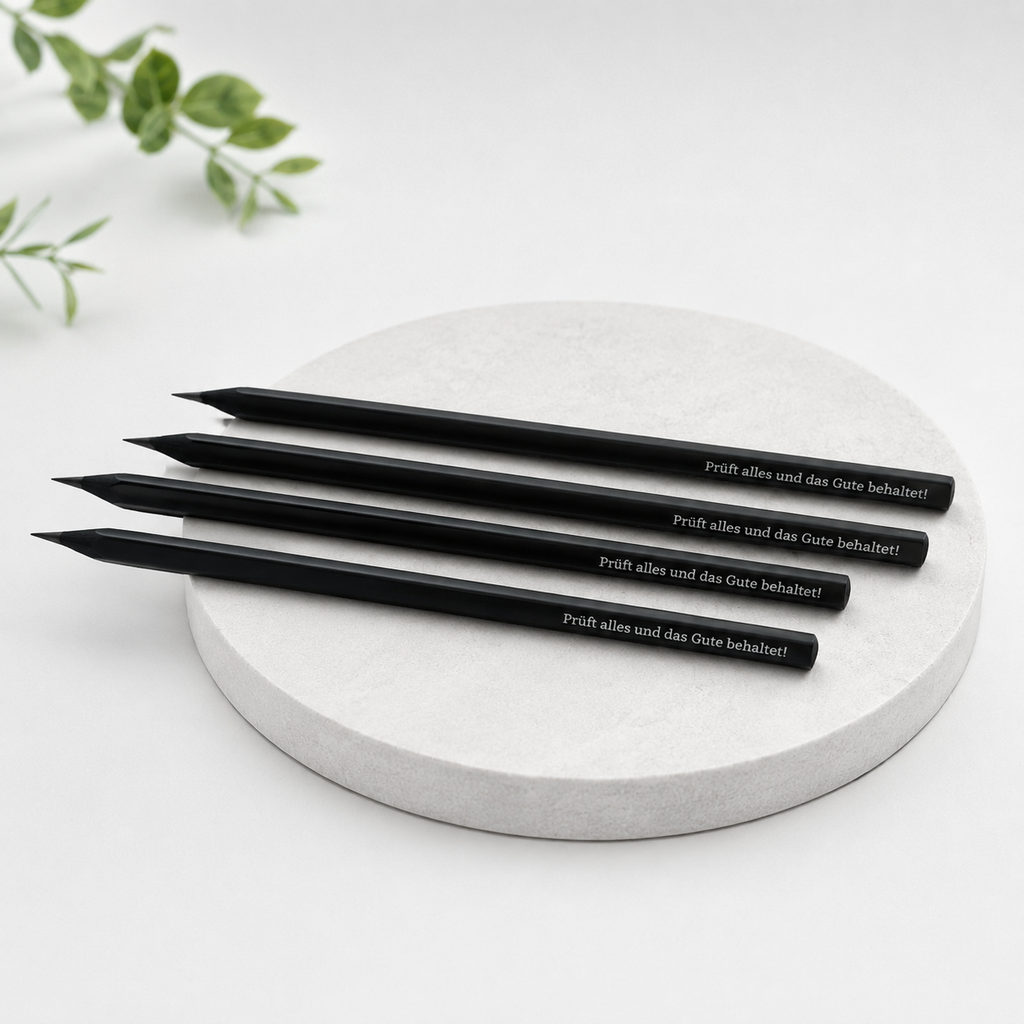 Bleistift mit christlichem Schriftzug - christliche Geschenkidee